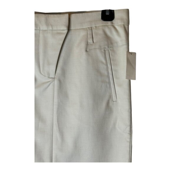 Helmut Lang Skirt Women 2 Beige Natural Textured Twill Pencil Skirt Careercore - Picture 4 of 13